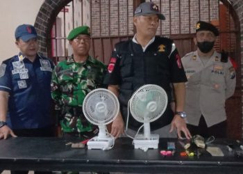 Gelar Razia Gabungan, Lapas Pamekasan Temukan Sajam di Blok Hunian