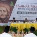 Spirit Ukhuwah, Pesan Penting Gus Kikin  dalam Seminar ‘Pemikiran Hadratus Syekh KH Hasyim Asy’ari  di Bidang Pendidikan’