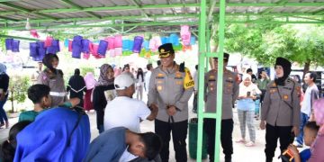 Kapolresta Sidoarjo Pantau Libur Tahun Baru di Wisata Tlocor
