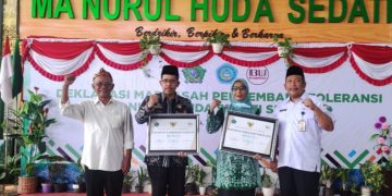 MA Nurul Huda Sedati Deklarasikan Madrasah Toleransi