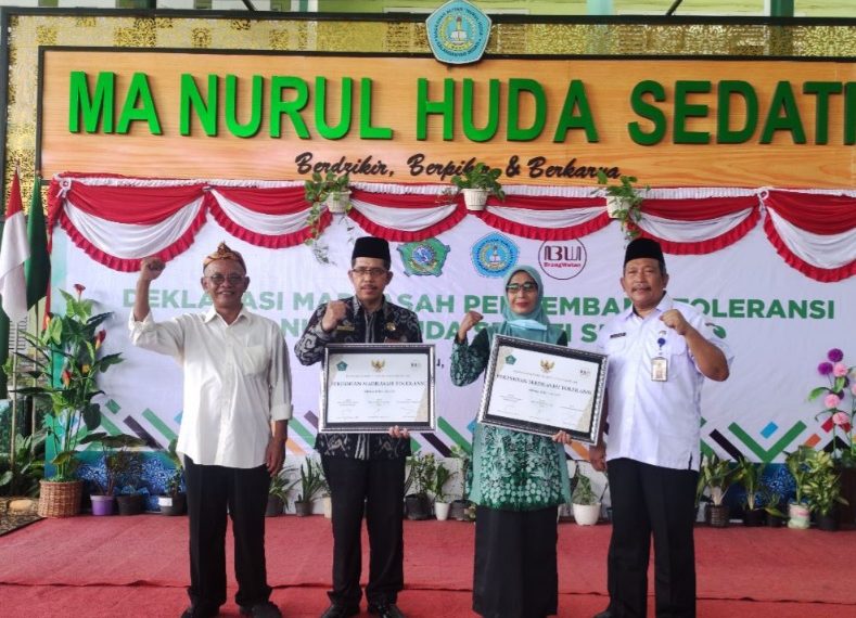 MA Nurul Huda Sedati Deklarasikan Madrasah Toleransi