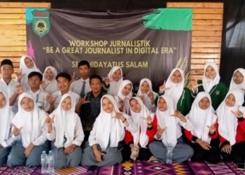 Idamkan Penulis Hebat, SMA Hidayatus Salam Gelar Diklat Jurnalistik
