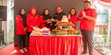 Ultah Megawati ke-76, Kader PDIP Surabaya Gelar Dapur Umum di 32 Titik