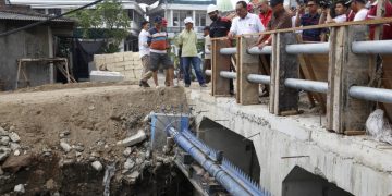 Kebut Pembangunan Revitalisasi Saluran Simohilir, Wawali Armuji Optimis Bisa Kurangi Genangan