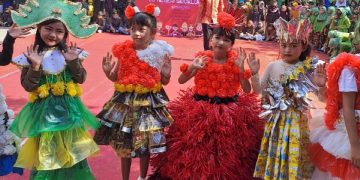 Gelar P5 SDN Sidoklumpuk Tampilkan Pemeran Budaya dan Tari Kreasi Budaya Indonesia