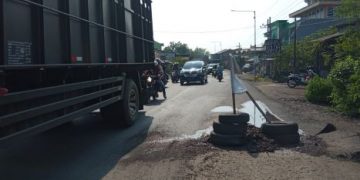 Sudah Banyak Telan Korban Jiwa, Perbaikan Jalan Raya Porong – Krembung Hanya Tambal Sulam
