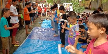 Memasuki Tahun Baru 2023, PKS Gresik Gelar Lomba Lato-lato