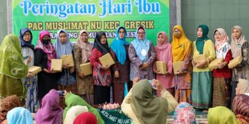 Peringati Hari Ibu bersama Muslimat NU Gresik, Bu Min: Kunci Menjadi Ibu yang Mulia Adalah Ikhlas