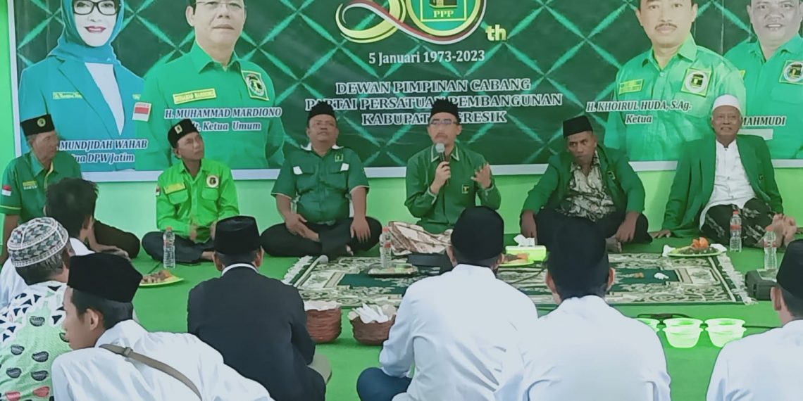 Spirit Logo Baru, PPP Gresik Yakin Raih 8 Kursi pada Pemilu 2024