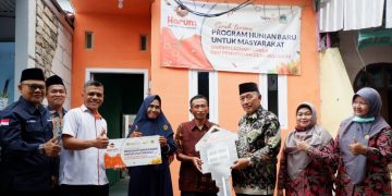 Lewat Program Harum, Muhammadiyah Gresik Serahkan Rumah Baru kepada Warga Bulurejo Benjeng