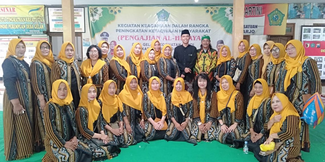 Pemdes Gelam Gelar Jamaah Pengajian Al-Hidayah