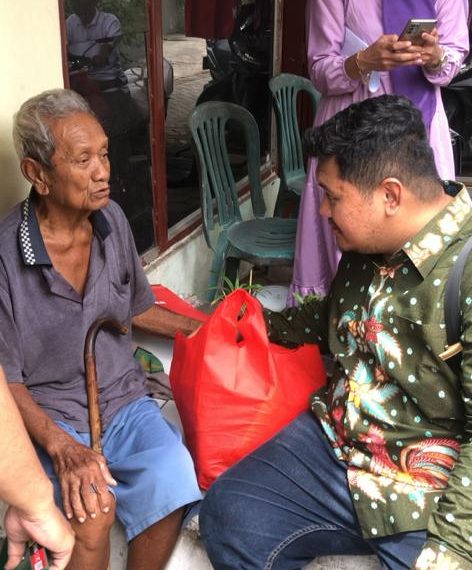 Berbagi Dengan Lansia, Arjuna: Bentuk Perjuangan untuk Mensejahterakan Masyarakat