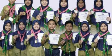 SMP M Duta Borong 22 Medali Olimpiade Sain dan Bahasa