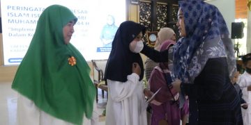 TP PKK Kabupaten Sidoarjo Peringati Isra’ Mi’raj dan Santuni Anak Yatim