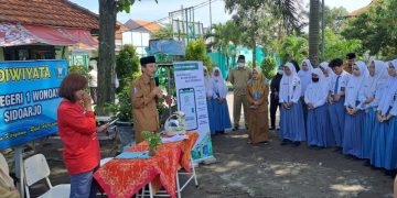 Ribuan Siswa SMAN 1 Wonoayu Bergerak Aksi Nyata Peduli Sampah