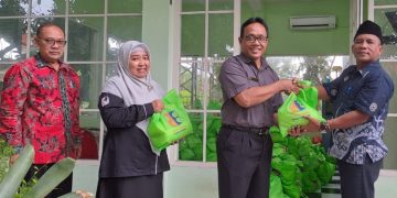 Yayasan Pendidikan Wahyuhana Berbagi 375 Paket Sembako