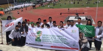 Santri DAFI, Turut Meramaikan 1 Abad Nahdlatul Ulama