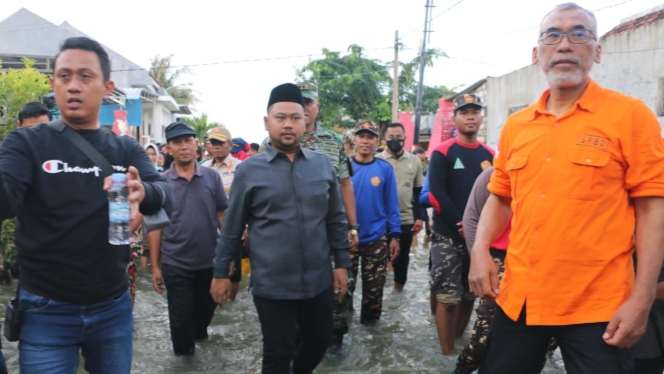 Jinakkan Banjir Kali Lamong, Pemkab Gresik Siapkan Beberapa Kolam Penampung Air