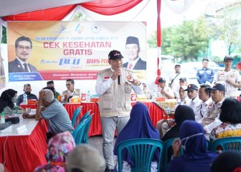 Peringati HUT ke-47, PT DLU dan BHS Peduli Gelar Cek Kesehatan Gratis