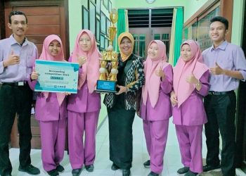 SMK Negeri 2 Buduran Juara 1 Lomba Accounting Competition 2023
