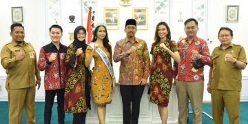Putri Indonesia Jawa Timur 2023 Yasinta Aurellia Minta Dukungan Bupati Sidoarjo