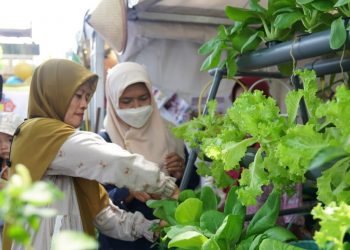 Unik, Ada Bagi-bagi Sayur dan Lukis Gratis di Pameran Musyda Muhammadiyah-Aisyiyah Gresik