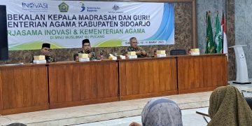 Kemenag Sidoarjo Apresiasi Pembekalan Kepala dan Guru MI Yang Jadi Piloting IKM