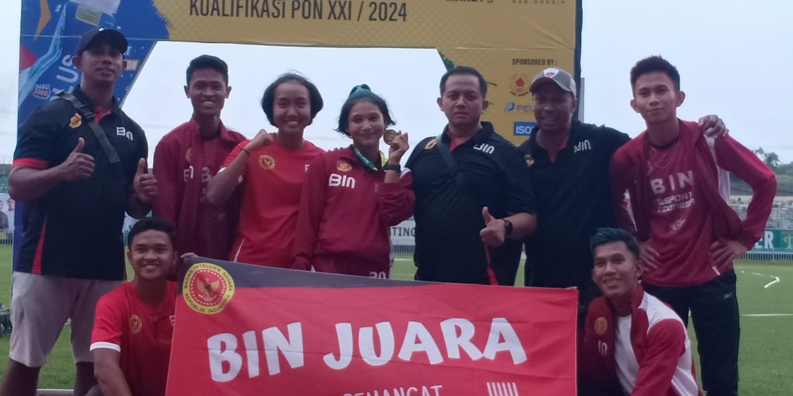 Juara Lari Kejurda Atletik Jatim Terbuka, Atlet BIN Bertekad Angkat Martabat Bangsa melalui Olah Raga