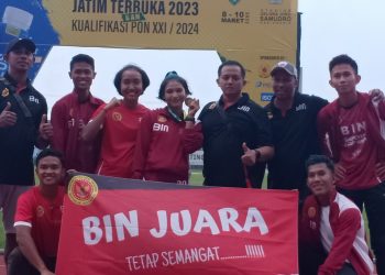 Juara Lari Kejurda Atletik Jatim Terbuka, Atlet BIN Bertekad Angkat Martabat Bangsa melalui Olah Raga