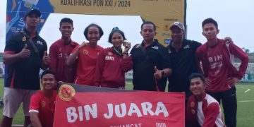 Juara Lari Kejurda Atletik Jatim Terbuka, Atlet BIN Bertekad Angkat Martabat Bangsa melalui Olah Raga
