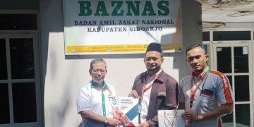 BMH Gerai Sidoarjo Bersilaturahmi ke Baznas Kabupaten Sidoarjo