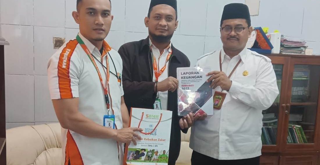 Bersilaturahmi ke Kantor Kemenag, BMH Gerai Sidoarjo Bahas Kampung Zakat