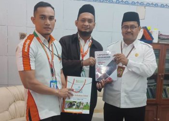 Bersilaturahmi ke Kantor Kemenag, BMH Gerai Sidoarjo Bahas Kampung Zakat