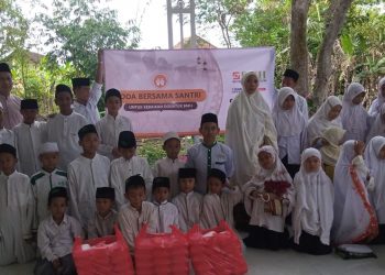 BMH Gerai Sidoarjo Menggelar Doa Bersama Santri Binaan BMH, Untuk Kebaikan Donatur