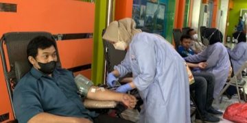 Mitigasi Kesehatan, PLN Gresik Gelar Donor Darah