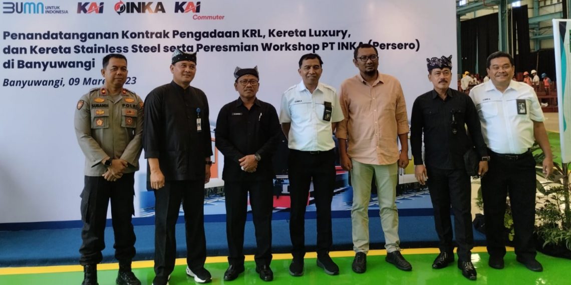 Tenaga Kerja Pabrik Industri Kereta Api INKA Serap Warga Lokal, Ketua DPRD Banyuwangi : Bagus