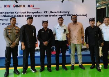 Tenaga Kerja Pabrik Industri Kereta Api INKA Serap Warga Lokal, Ketua DPRD Banyuwangi : Bagus