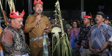Sambut Nyepi Tahun Baru Saka 1945, Umat Hindu Laban-Menganti Gelar Pawai Ogoh-ogoh
