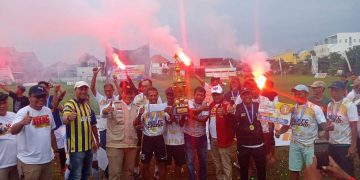Serunya DLU Exhibition Fun Match, Tampilkan BHS FC Legend vs DLU Selection