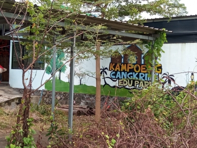 Habiskan Anggaran Rp 600 Juta, Kampoeng Cangkring Edu Park Mangkrak