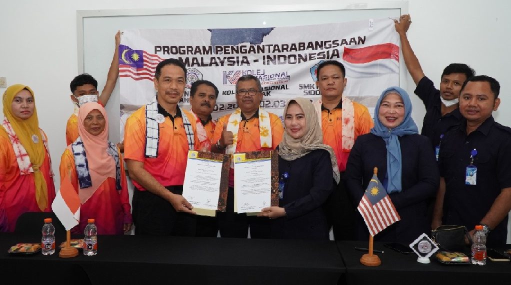 Tingkatkan Mutu Pendidikan SMK Krian 1 Kerja Sama Dengan Kolej Vokasional Setapak Malaysia