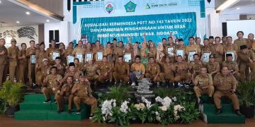 Sesuai Dengan IDM Kemendes Beri Penghargaan 73 Desa Mandiri di Sidoarjo