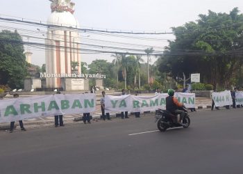 Ribuan Siswa YPIT Insan Kamil Ajak Masyarakat Menyambut Ramadhan 1444 H