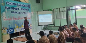Pondok Ramadhan SMA Negeri 3 Sidoarjo Diisi Dengan Penguatan Karakter