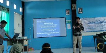 Tim Abdimas Umsida Dampingi SMP Muhammadiyah 4 Porong Untuk Kontes Robot Sumo