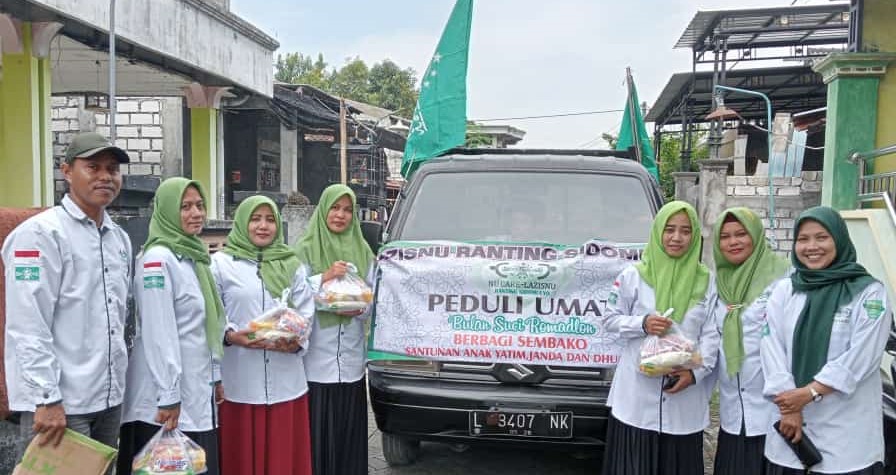 Ramadhan Kariem, Lazisnu Sidomulyo-Sidayu Berbagi Sembako