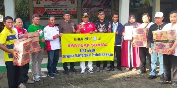 Bantu Korban Bencana Bawean bersama Elemen Masyarakat, LIRA Desak Bupati Gresik Wujudkan Zero Banjir