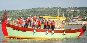 SMK Negeri 3 Buduran Luncurkan Kapal ‘PUTRI MAYANGMADU’