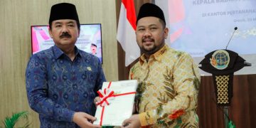 Kunjungan Kerja ke Gresik, Menteri ATR/BPN Targetkan 2023 Kabupaten Lengkap
