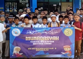 SD Muhammadiyah 2 Sidoarjo Tempuh Munaqosah bersama UMMI Foundation, Luluskan 109 Siswa